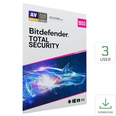BitDefender Total Security 3 User 1 Año