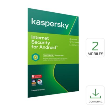 Kaspersky Mobile Security 2 Mobiles 1 Año