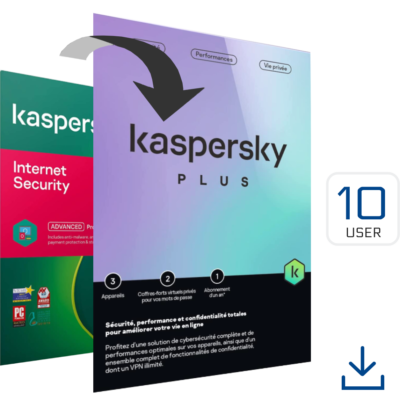 Kaspersky Plus Security 2024 10 User 1 Año