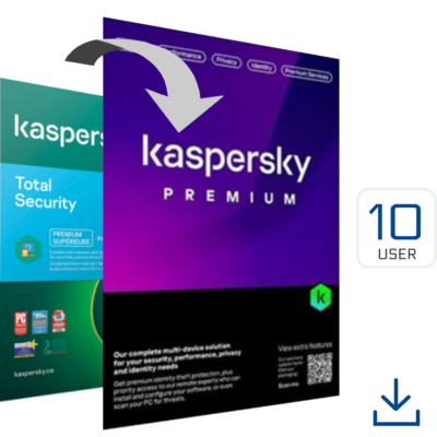 Kaspersky Premium Security 2024 10 User 1 Año