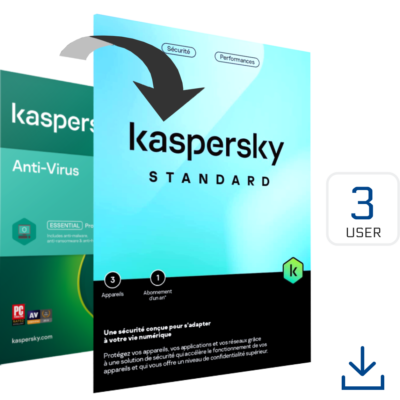 Kaspersky Standard Security 2024 3 User 1 Año